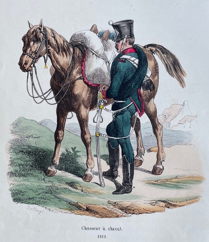 Napoléon chasseur cheval - chasseur, à