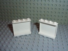 2 x LEGO white panel ref 60581