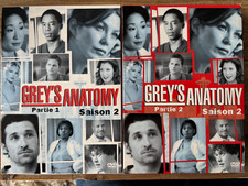 GREY'S ANATOMY SAISON 2 -  2 COFFRETS - GREYS ANATOMY