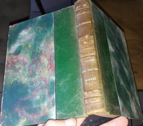 Cronin livre les vertes - livre,
