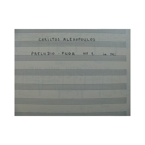 Alexopoulos christos preludio - christos,