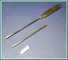 Vintage instrument médical~acier inoxydable~ Trocart de cavité STANDARD