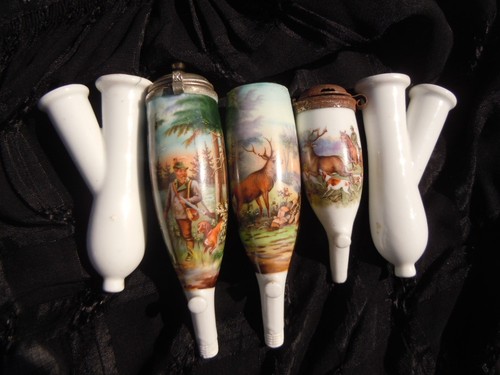 Lot pipes allemande porcelaine