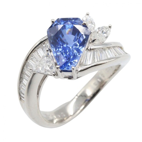 Bijoux bague diamant saphir - bague,