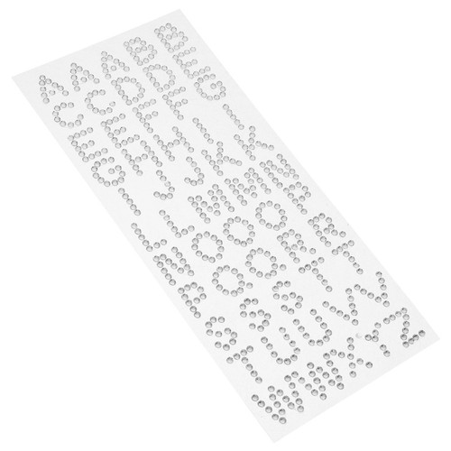 Gomettes autocollantes lettres - autocollantes,