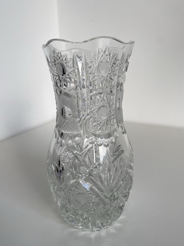 Ancien vase cristal de - ancien,