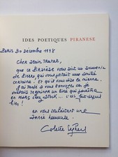 Pierre SEGHERS " PIRANESE "