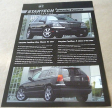 STARTECH Tuning CHRYSLER PACIFICA Catalogue Brochure Folder Prospekt Dépliant
