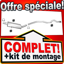 Ligne pot d'échappement pour