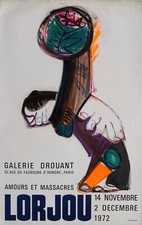 Bernard Lorjou - Affiche