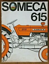 prospectus brochure tracteur travaux publics Someca 615 prospetto prospekt Fiat