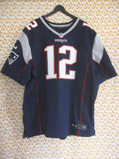 Maillot Nike Vapor Elite Patriots #12 Tom Brady jersey New England Homme - 56