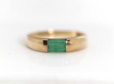 Vintage Bague Femme Baguette