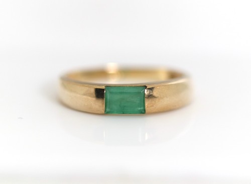 Vintage bague femme baguette - vintage,