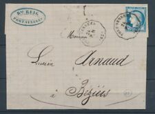 1876 Lettre N°60 Convoyeur