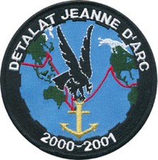 Détachement A.L.A.T. JEANNE d’ARC, 2000 - 2001, 95 millimètres en tissu (10156)
