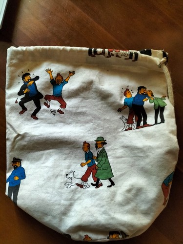 Sac coton tintin milou - sac, et