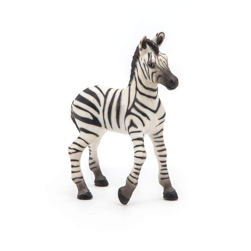 Papo zebra foal hand - hand, painted