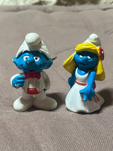 Figurines schtroumpf - schtroumpf, en