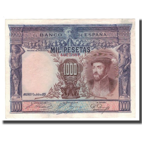 Billet espagne 1000 - 1000, pesetas