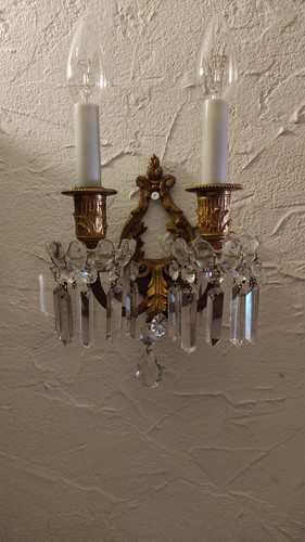 Belle applique régence bronze - belle,
