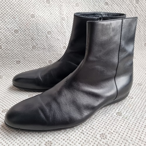 Giorgio armani leather ankle - armani,
