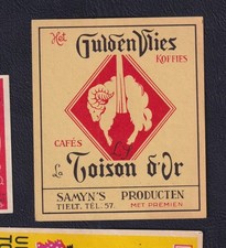 Ancienne étiquette paquet