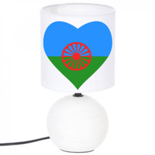 LAMPE DE CHEVET  DRAPEAU  GITAN MANOUCHE YENICHE SINTI