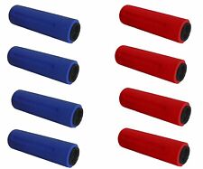 8 Poignées anti-transpiration  pour Baby-foot Roberto Sport 4 bleues 4 rouges