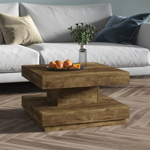 Table basse marron - basse, clair