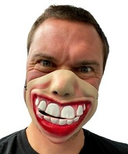 Masque Demi Visage Drôle