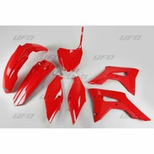 Kit plastique UFO motocross Honda CRF 250 2018 - 2021 rouge