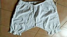 vIntage culotte PANTY coton pilou broderie main#old clot