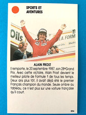 FORMULA ONE STAR ALAIN PROST