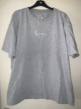 T Shirt Homme Karl Kani Uni Gris Oversize Taille M Streetwear Old School 2 Pac