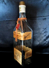 BOUTEILLE vide SCHLADERER HIMBEERGEIST Eau de Vie Framboise Jeroboam 3 l rare