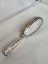 Ancienne Brosse En Argent Minerve