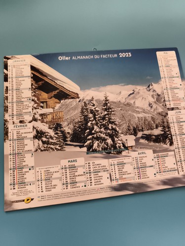 Almanach facteur 2023 oller - almanach, du