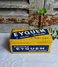 ANCIENNE BOITE TOLE BOUGIES
