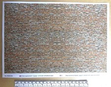 Papier auto-adhésif brique