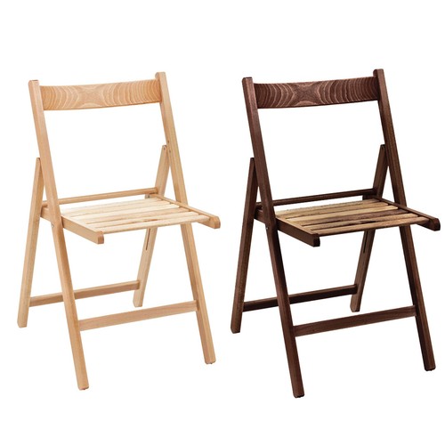 Sedia pliant bois massif - pliant,