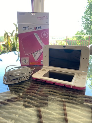 New 3ds pink white boite - xl,