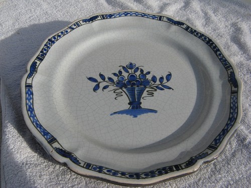 Assiette plate cul - ", de