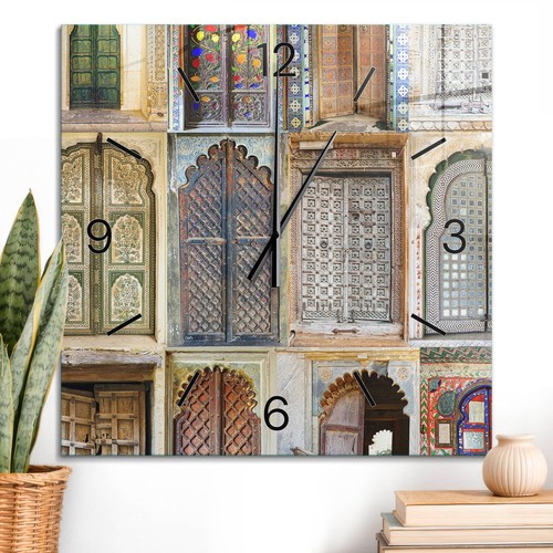 Pendule murale carrée - pendule,
