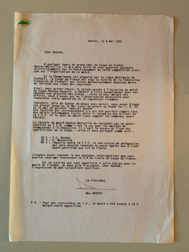 Lettre abonne max bouyer - lettre,