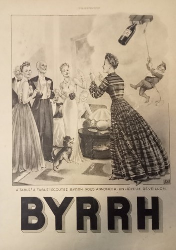 Affiche byrrh apéritif - affiche,