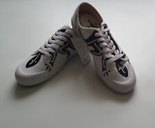 Baskets Spring Court par Agnès B - impression lézard - Taille : 43