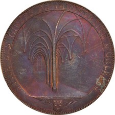 France, Médaille, Salle des Thèses de l'Université d'Orléans, 1882, Tasset
