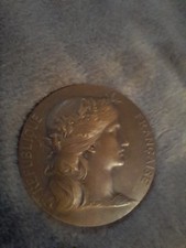 MEDAILLE PRIX DE TIR OFFERT PAR LE MINISTRE DE LA GUERRE ... BRONZE