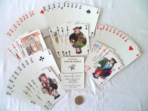 Ancien jeu cartes jm - ancien,